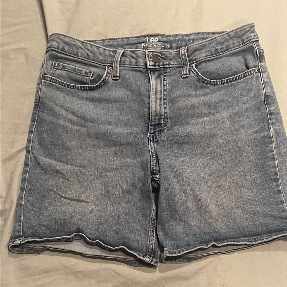 Lee Classic Blue Denim Shorts